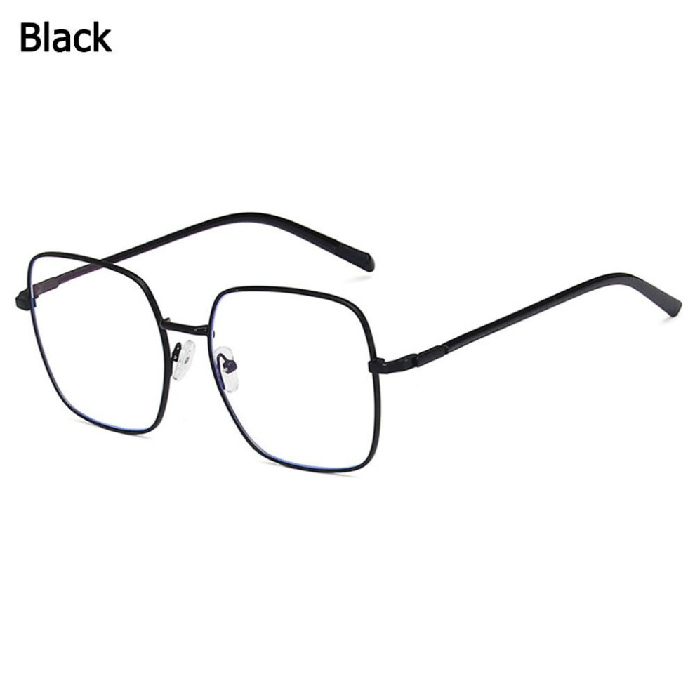 1Pc Big Size Square Anti-Uv Rays Glasses For Unisex Anti Light Computer Goggles Eyeglasses Metal Frame Eyewear Vision Care 885659003721