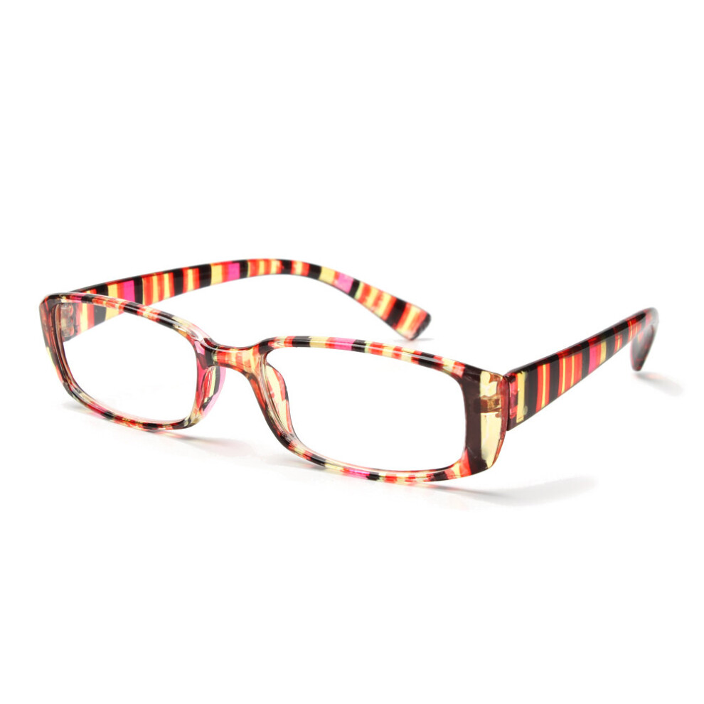 Multicoloured Unisex Reading Glasses Print Glasses Frame Presbyopic Lens Retro Magnifier Diopter Eyeglasses Eyewear Vision Care