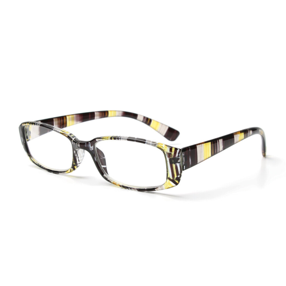 Multicoloured Unisex Reading Glasses Print Glasses Frame Presbyopic Lens Retro Magnifier Diopter Eyeglasses Eyewear Vision Care
