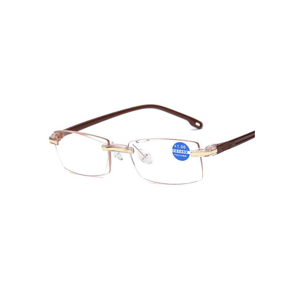 Multicoloured Anti-Fatigue Hd Reading Glasses Prescription Glasses For Men And Women With Presbyopia+1.0+1.5+2.0+2.5+3.0+3.5+4.0