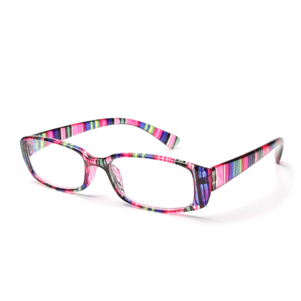 Multicoloured Unisex Reading Glasses Print Glasses Frame Presbyopic Lens Retro Magnifier Diopter Eyeglasses Eyewear Vision Care