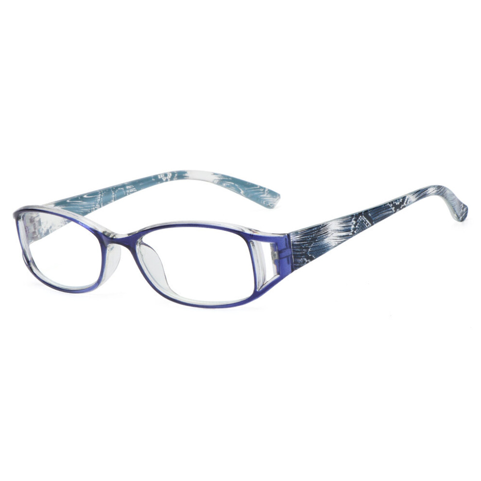 Flower Print Resin Reading Glasses for Men Women Eyewear Protector Glasses Presbyopic +1.0~+4.0