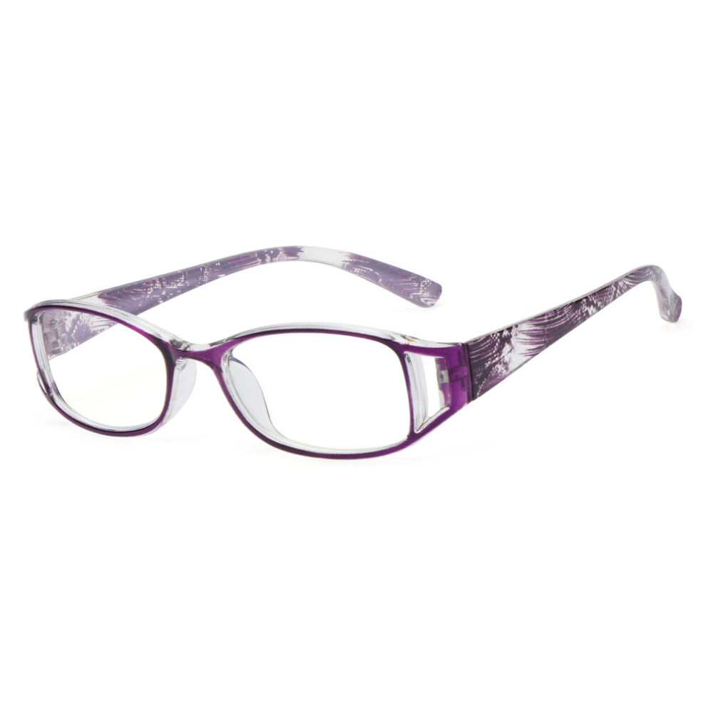 Flower Print Resin Reading Glasses for Men Women Eyewear Protector Glasses Presbyopic +1.0~+4.0