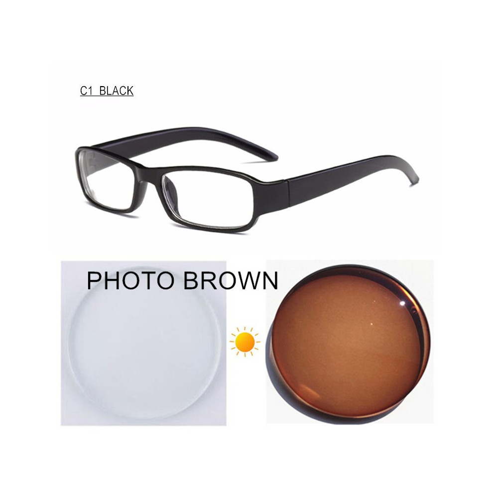 Multicoloured Myopia Glasses Diopter -0.5 To -10 Men Women Prescription Spectacles For Nearsighted Astigmatism Customizable F038