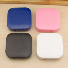 Lymouko Travel Classic Portable Plastic Lens Case for Men and Women Container Holder Lenses Box