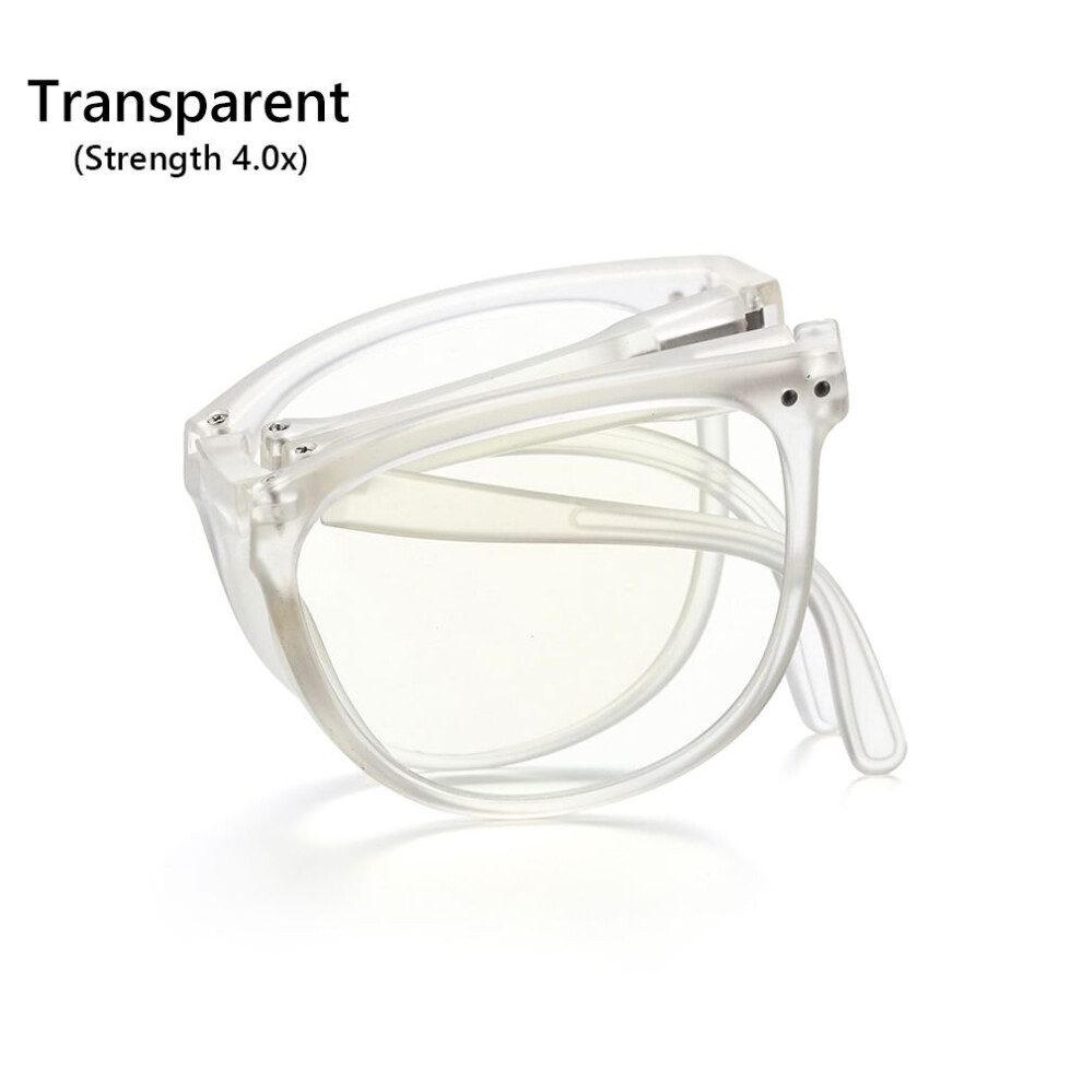 Portable Folding Reading Glasses With Diopter +1.0 To +4.0 Anti-blue Light Presbyopia Eyeglasses Men Women Unisex