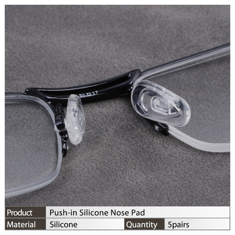 Green Eyeglasses Nose Pads Oval Pushin Nose Pieces Push In Soft Silicone Slide In Nose Pads Nosepads For Eye Glasses Sunglasses