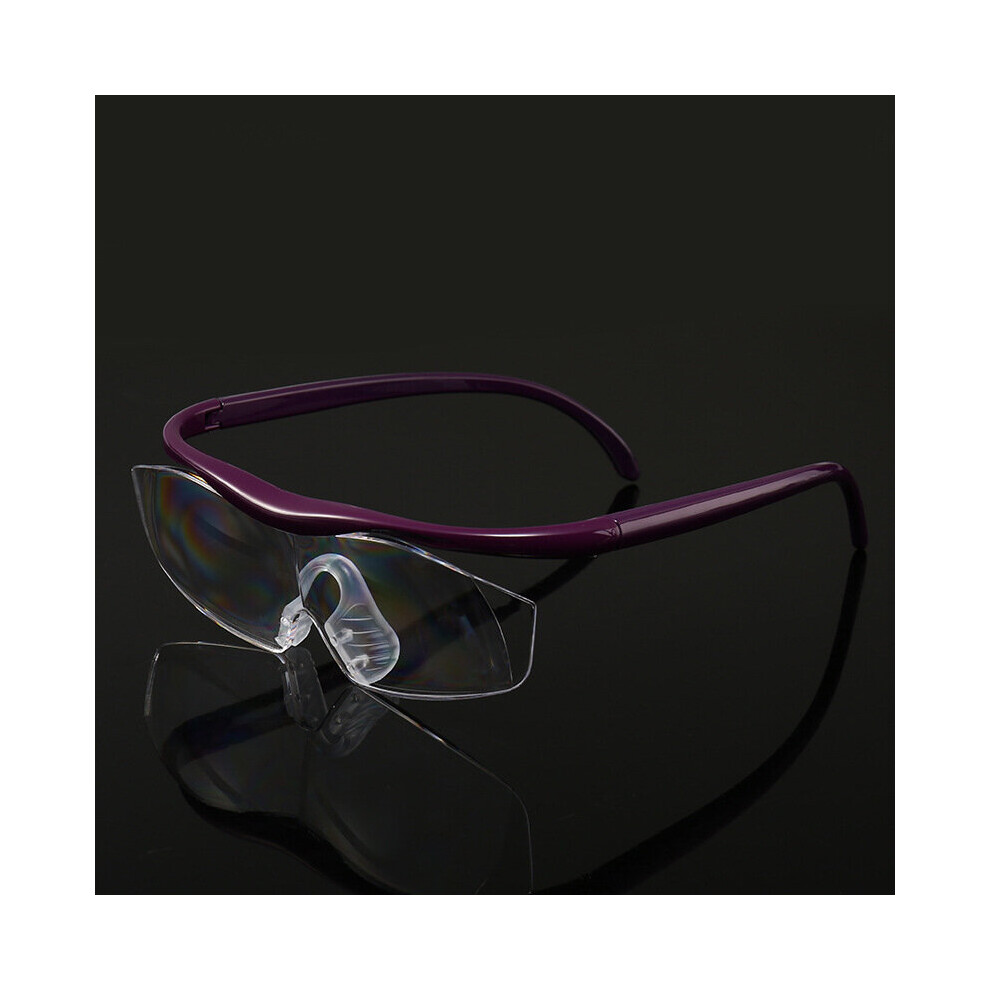Multicoloured 1.8 Times Magnifying Glass Reading Glasses Big Vision 300% Magnification Presbyopic Glasses Magnifier Eyewear Presbyopia Ha-07