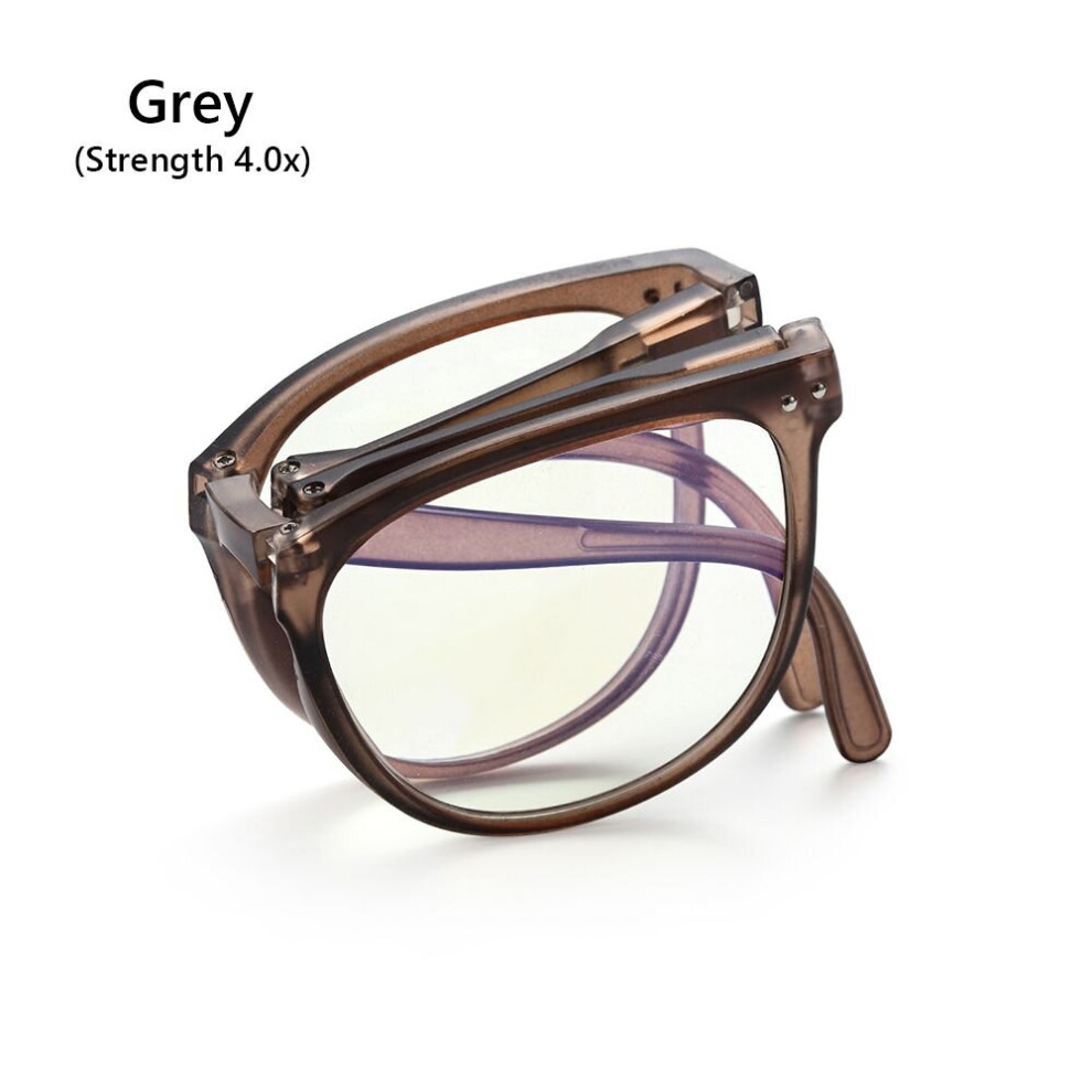 Portable Folding Reading Glasses With Diopter +1.0 To +4.0 Anti-blue Light Presbyopia Eyeglasses Men Women Unisex