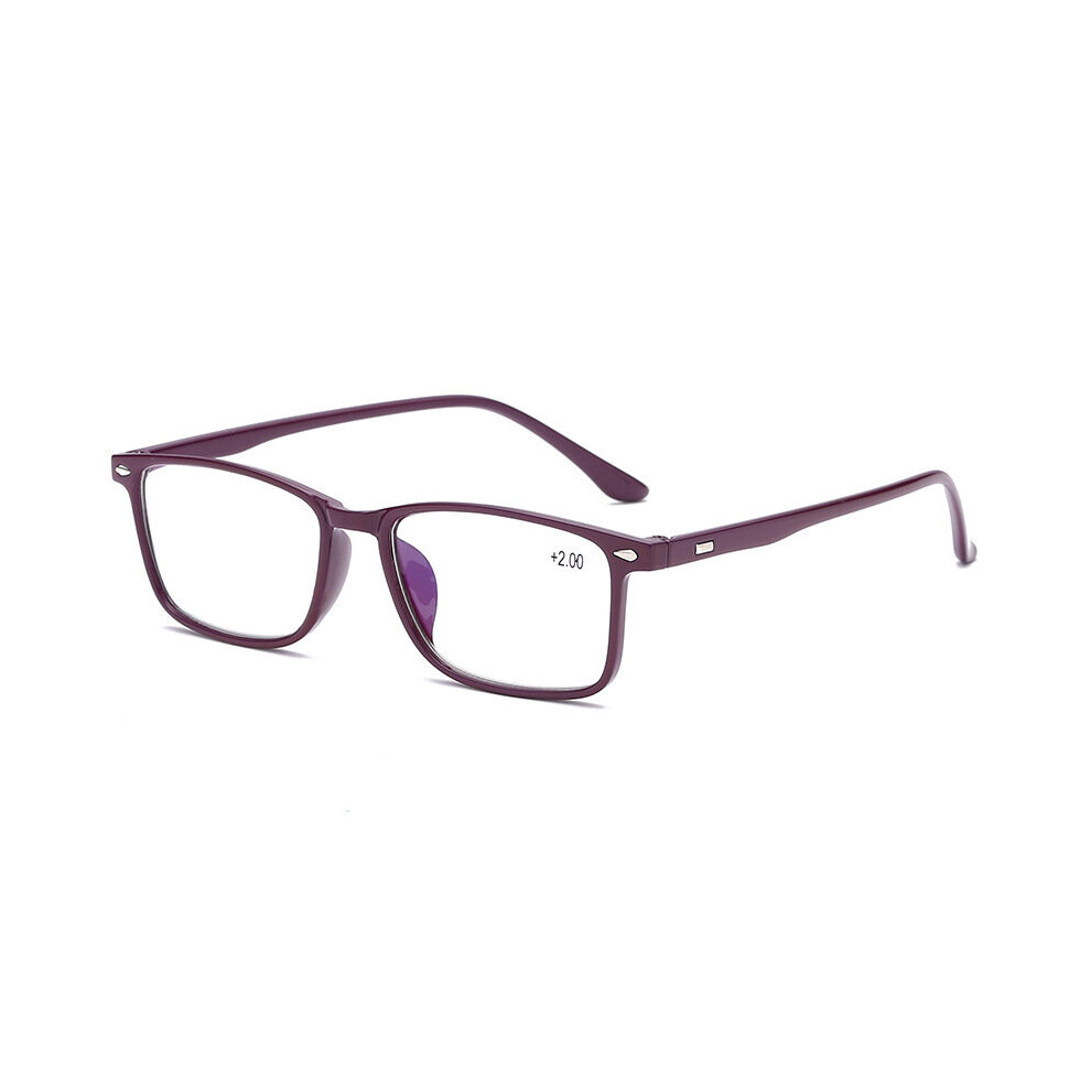 Multicoloured Tr90 Ultralight Frame Reading Glasses Anti Ray Presbyopic Eyewglasses Men Women Presbyopia With Diopter +1.0 To 4.0