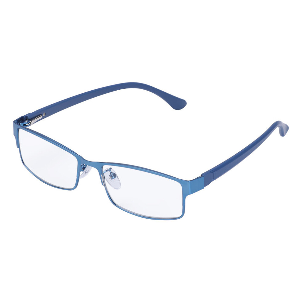 Men Titanium Alloy Business Reading Glasses Non Spherical Coated Lenses Retro Hyperopia Prescription Eyeglasses