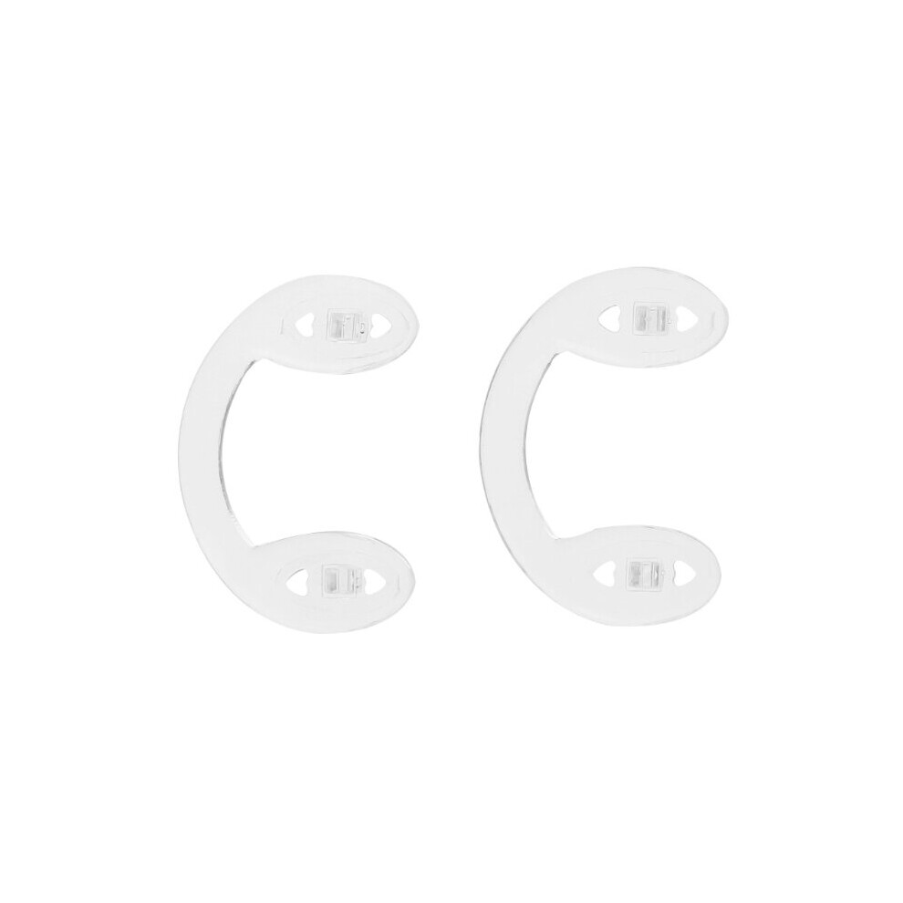 2Pcs/Lot U Style Silicone Conjoined Eyeglass Soft Nose Pads For Kids Children Dropship
