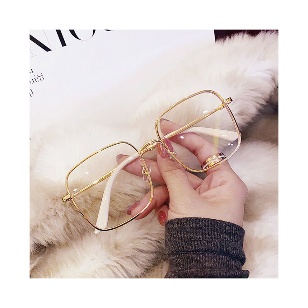 Multicoloured Anti Light Computer Glasses Women Men Anti Light Square Eyewear Blocking Glasses Optical Spectacle Eyeglass