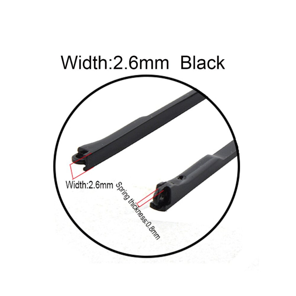 1pair Replacement width 2.6mm 2.8mm Sunglasses Glasses Metal Spectacle leg Metal Temple Arm with tip