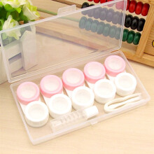 Lens Case Eye Lens Box Women Travel Lenses Case Leakproof Container Lenses Box For Display Box