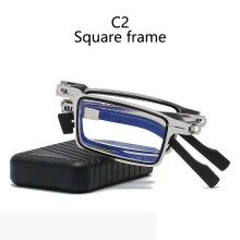 Newest Phone Holder Red Wood Temple Folding Men Women Reading Glasses 1.0 To 4.0 Portable Presbyopic Reading Glasses