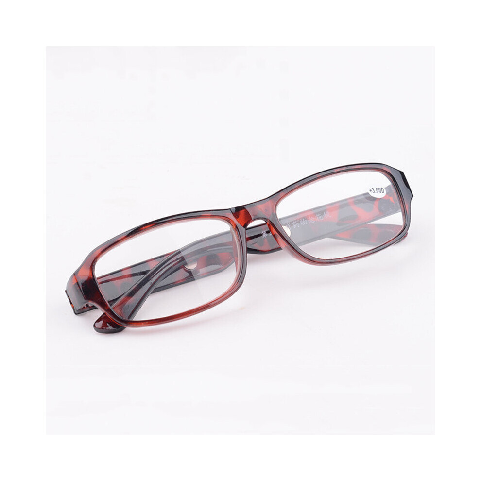 Multicoloured Women Men Resin Reading Glasses Presbyopia Eyeglasses Portable Seniors Eyewear Magnifying Glasses +1.0 1.5 2.0 To 6.0