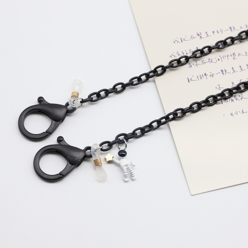 Mask Chain For Children Creative Anti-lost Sunglass Chain Cartoon Spaceman Spaceship Charms Eyeglass Rope Holder Lanyard Jewelry