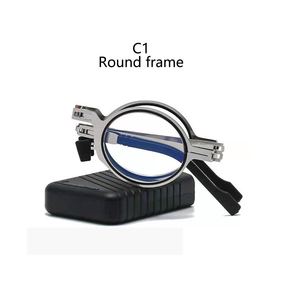Newest Phone Holder Red Wood Temple Folding Men Women Reading Glasses 1.0 To 4.0 Portable Presbyopic Reading Glasses