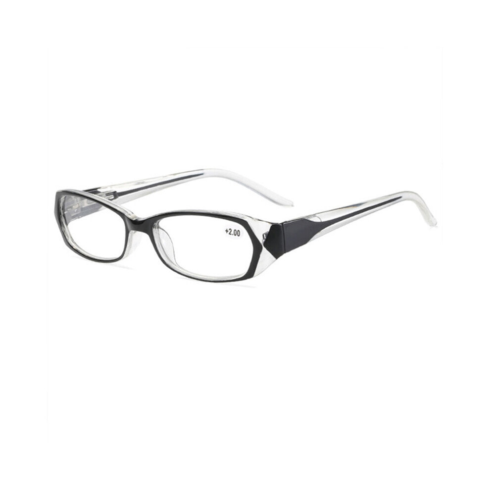 (Khaki, Blue) Retro Anti ray Reading Glasses Ladies Presbyopia Eyeglasses Women Computer Prescription Eyewear with +1.5 +2-image-OPC-PBR8M9Z-NEW