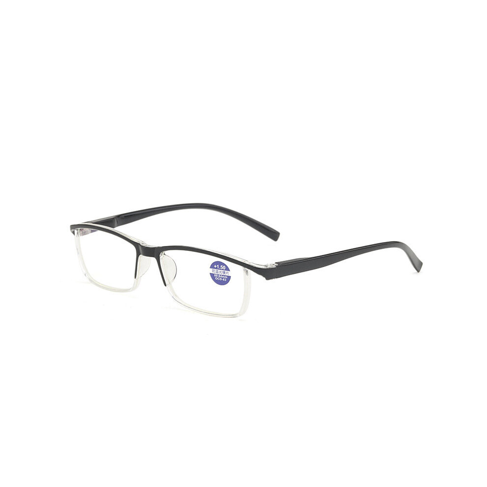 anti light women's frameless eyebrow one presbyopia resin definition spring leg