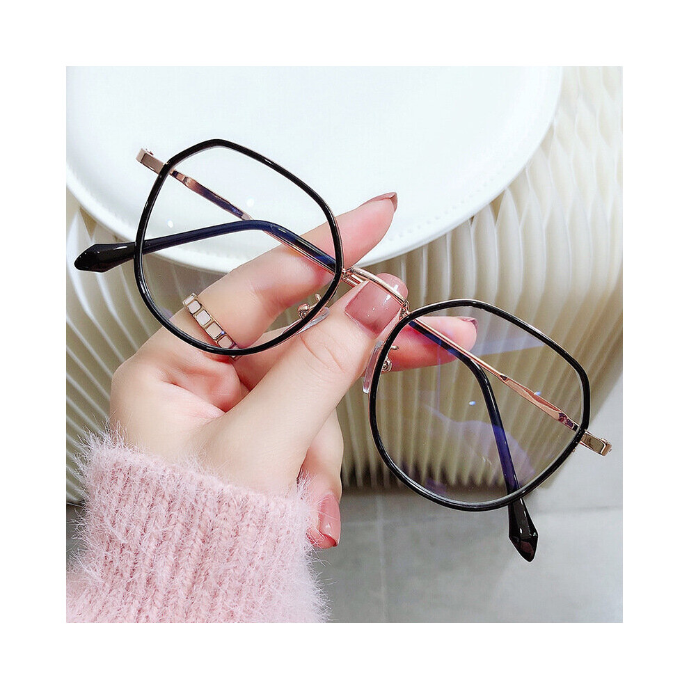 Multicoloured Elbru Oversized Frame Anti Light Reading Glasses Unisex Presbyopia Glasses Computer Eyeware Diopter +1.0~+4.0