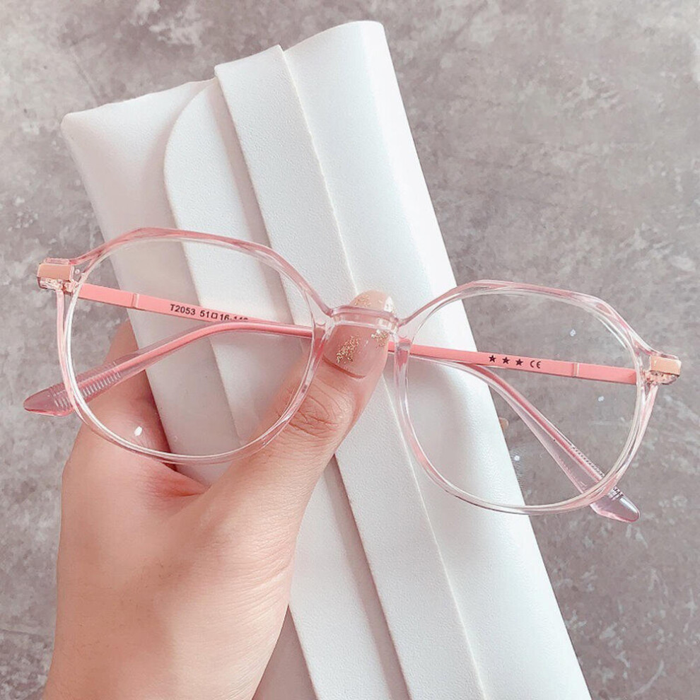 Multicoloured Clear Light Blocking Rimless Glasses Clear Myopia Frameless Eyeglasses For Men Women Optical Spectacle Frames
