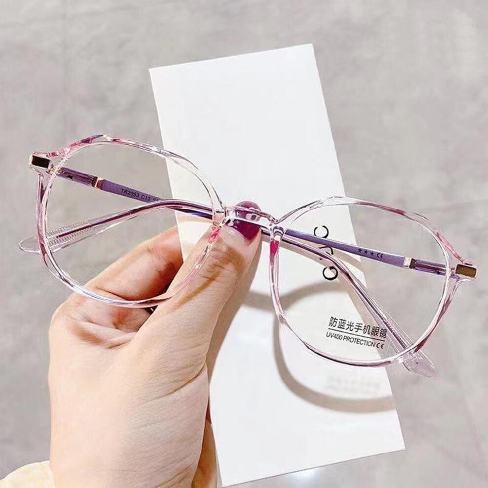 Multicoloured Clear Light Blocking Rimless Glasses Clear Myopia Frameless Eyeglasses For Men Women Optical Spectacle Frames