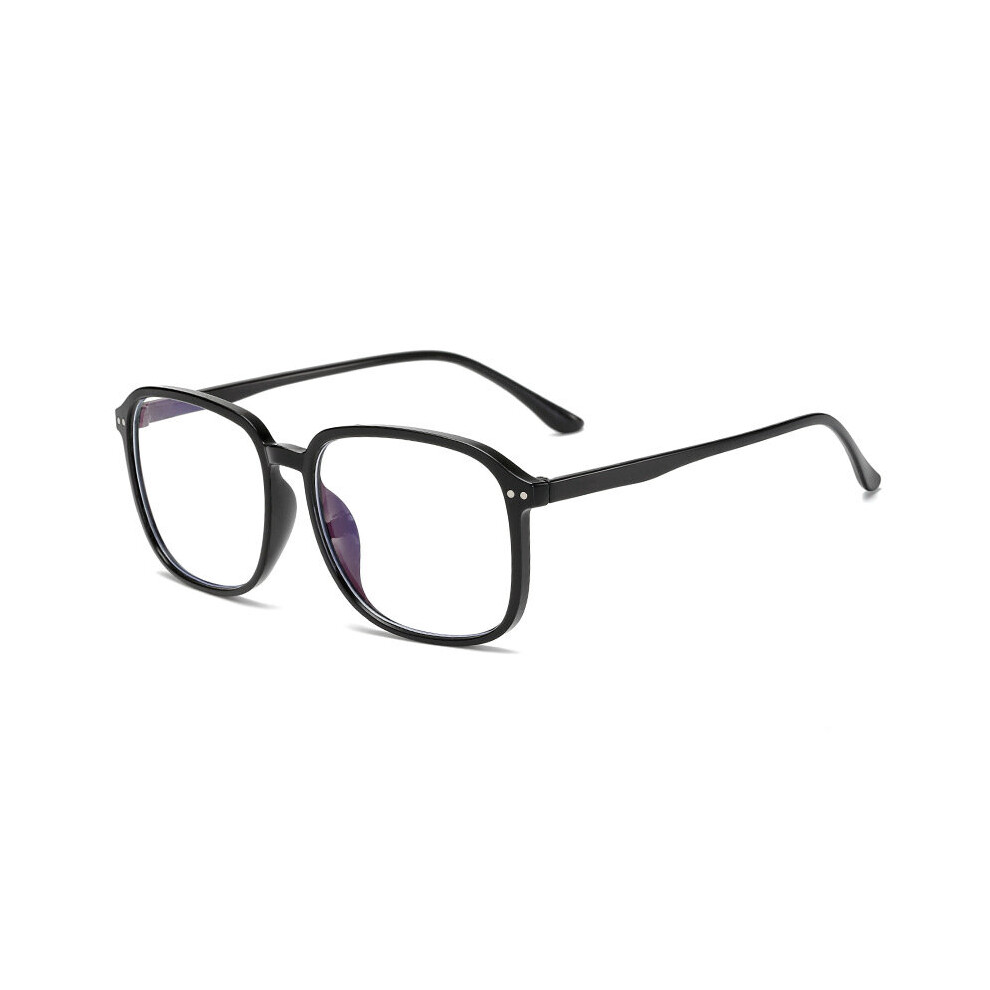 Office Anti Light Oversized Glasses Computer Women Blocking Gaming Big Size Men Eyeglasses Frame Trends
