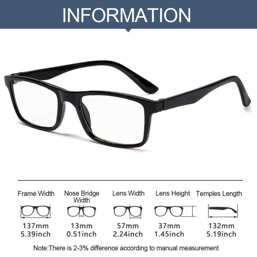Multicoloured 1Pc Progressive Reading Glasses Men Women Multifocal Bifocal Anti Light Magnifying Presbyopic Eyeglasses +1.0~+4.0