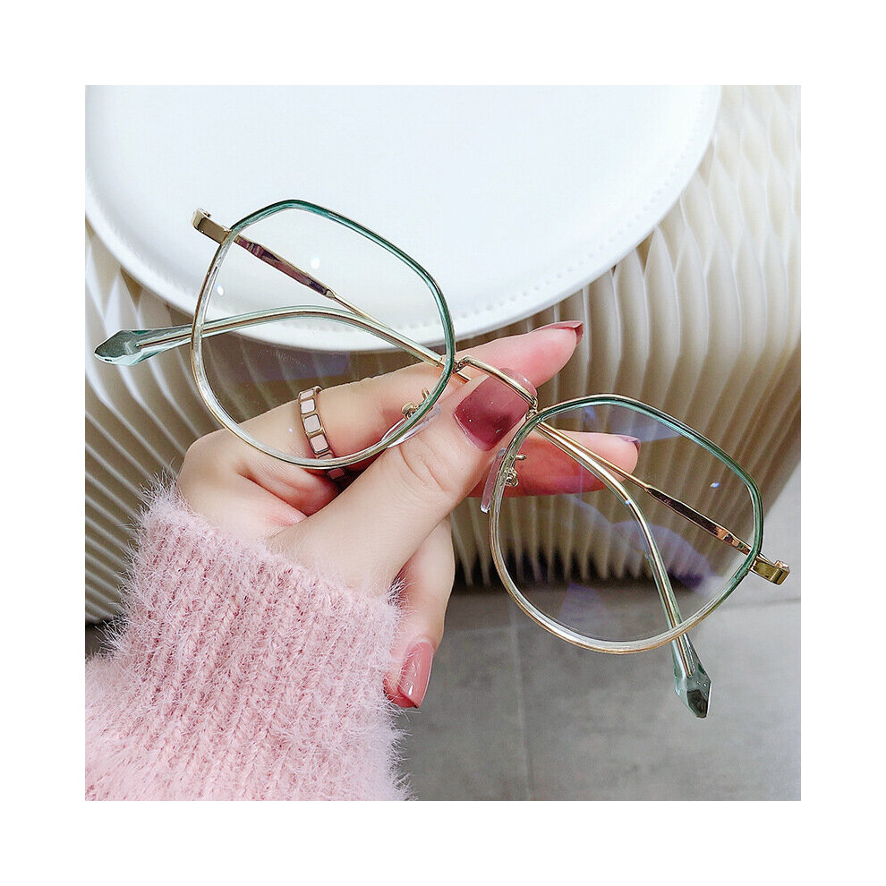 Multicoloured Elbru Oversized Frame Anti Light Reading Glasses Unisex Presbyopia Glasses Computer Eyeware Diopter +1.0~+4.0