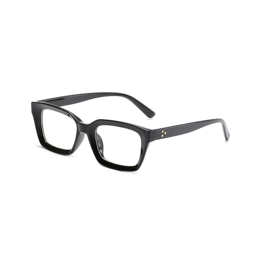High-definition Reading Glasses for Men Women Oversized Square Presbyopia Eyeglass Vision Care Diopter Eyewear +1.0~+4.0