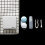 Lens Box ABS Plastic Square Mirror Lens Case Travel Container Holder Storage Soaking Box Case 5