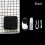 Lens Box ABS Plastic Square Mirror Lens Case Travel Container Holder Storage Soaking Box Case 1