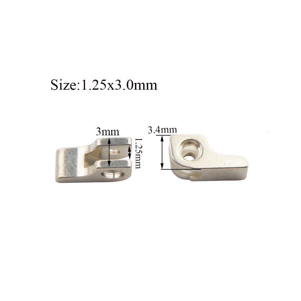 20pcs/10pairs 3mm width Glasses two teeth hinge eyeglasses repair hinge accessories