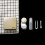 Lens Box ABS Plastic Square Mirror Lens Case Travel Container Holder Storage Soaking Box Case 7