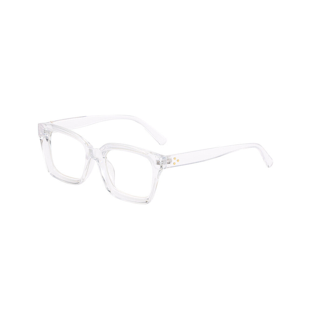 High-definition Reading Glasses for Men Women Oversized Square Presbyopia Eyeglass Vision Care Diopter Eyewear +1.0~+4.0