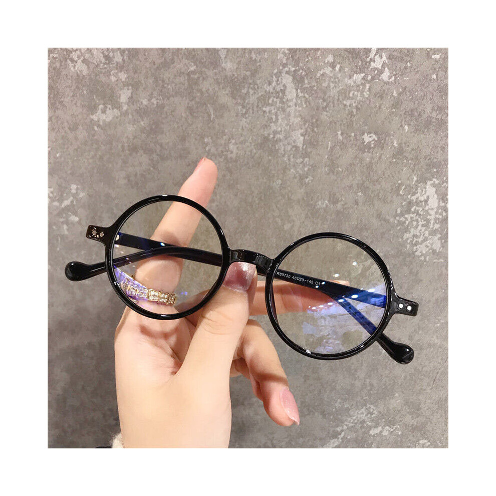 Round Reading Glasses Ultralight Small Frame Presbyopic Eyeglasses Blocking Light Hyperopia Eyewear +1.0..+4.0