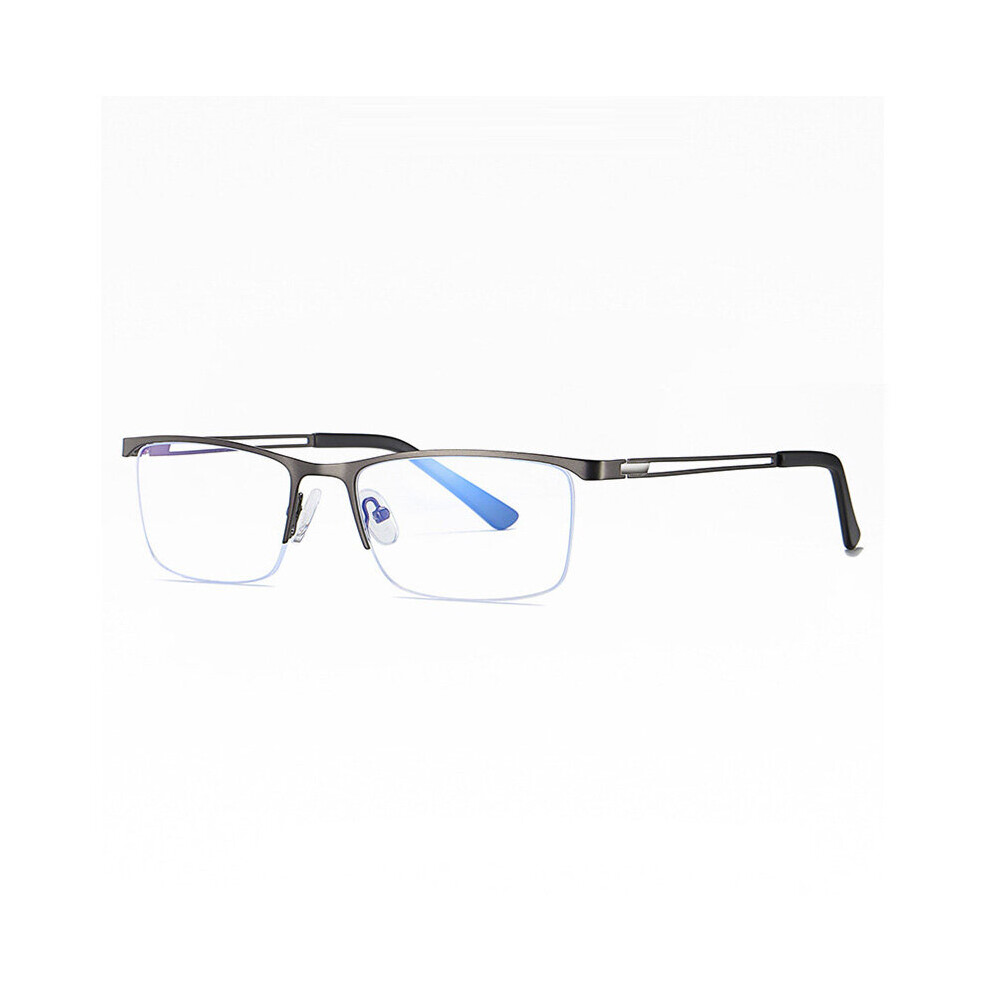 Multicoloured Ultralight Half Frame Reading Glasses Men Anti Light Metal Presbyopia Computer Reader With Diopter +1.75 2.25 2.75