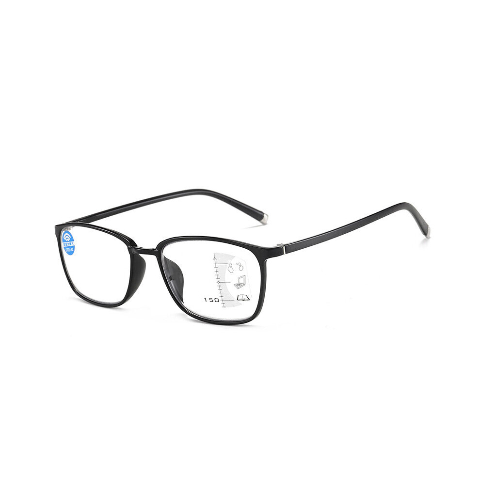 Multicoloured Multifocal Progressive Optical Reading Glasses Men Women Presbyopia Ultralight Eyewear Anti Ray Tr90 Frame +1.0 3.5