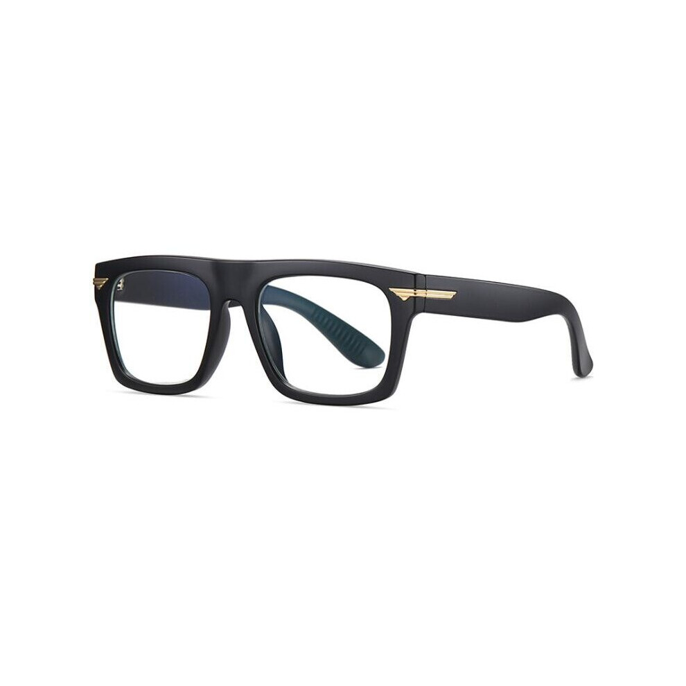 Retro Square Reading Glasses Light Blocking Eyeglasses Clear Lens Prescription Eyewear Diopters 0 to +6.0