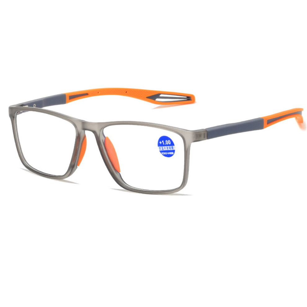 Multicoloured Ultralight Tr90 Reading Glasses Anti Light Presbyopia Eyeglasses Women Men Unisex Optical Eyewear Frame 0 To+ 4.0