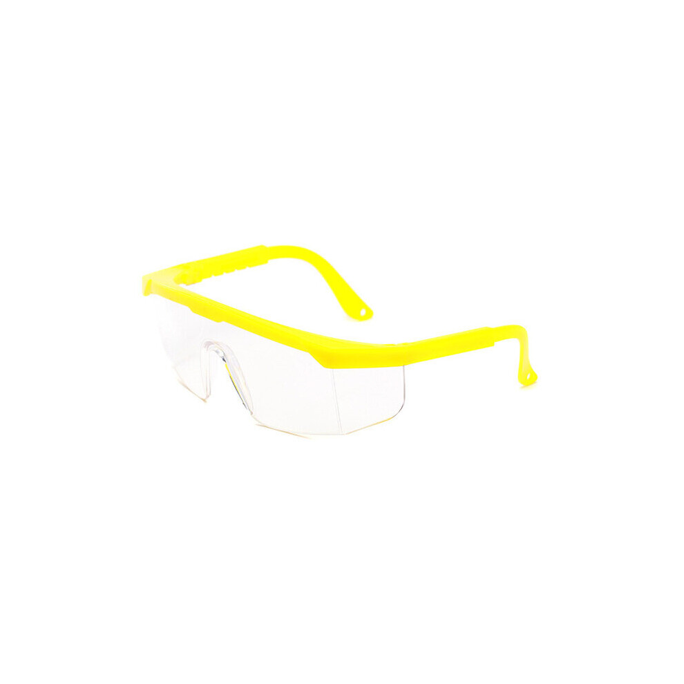 1Pcs Lab Work Safety Eye Protective Clear Glasses Anti-Impact Wind Dust Proof Goggles Anti Light Glasses 885659019104