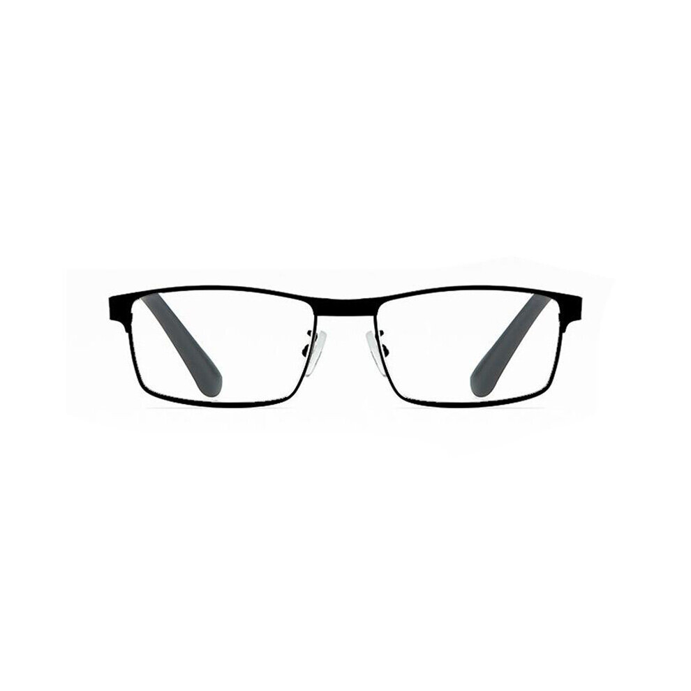 Stainless Steel Men Business Reading Glasses Full Frame Metal Presbyopia Optical Eyeglasses +0.75 1.75 2.25 2.75 5.0 6.0