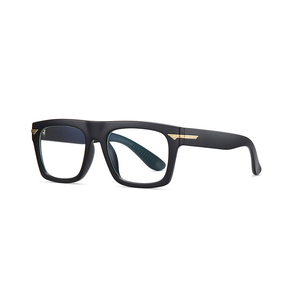 Multicoloured Retro Square Clear Anti-Blu-Ray Eyewear Tr90 Women Glasses Frame Men Optical Eyeglasses Frame Computer Goggles