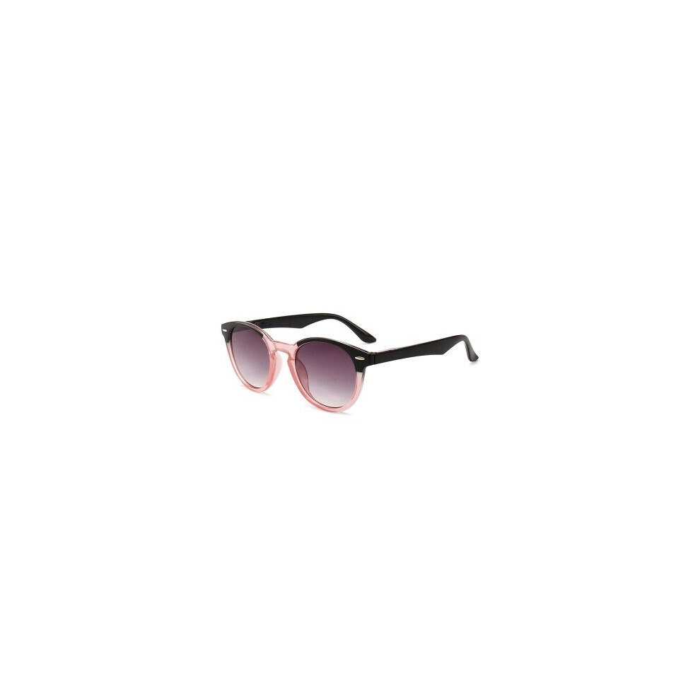 Multicoloured Unisex Round Reading Sunglasses Men Women Hyperopia Presbyopia Glasses Diopters Prescription Eyewear +100 +200 +300 +400