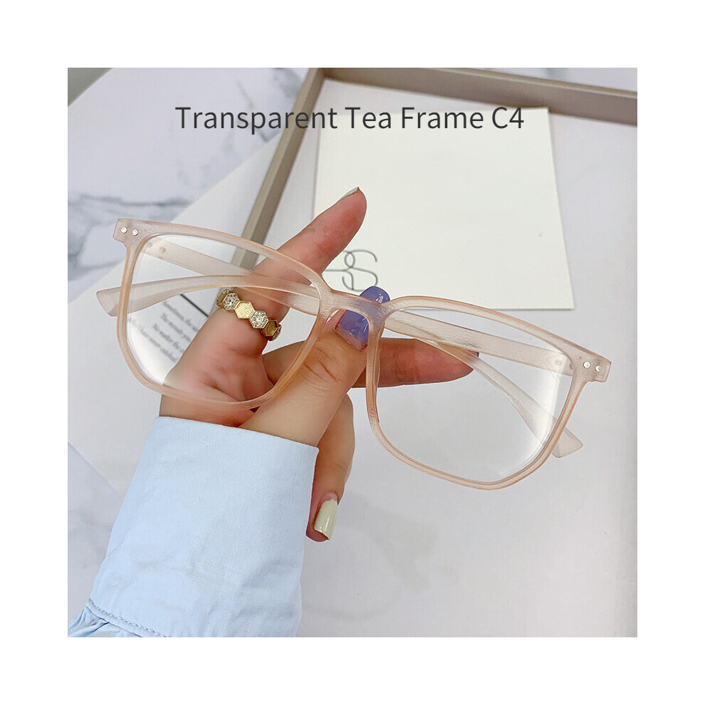 Style Intelligent Photochromic Myopia Glasses Women Men Ultralight Vintage Square Glasses Finished Prescription Eyewear
