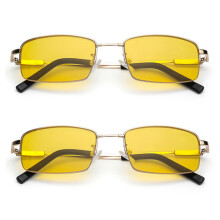 Night vision Progressive multi-focus Reading Glasses Men Far And Near Dual-use Anti-blue light driving Presbyopia Glasses