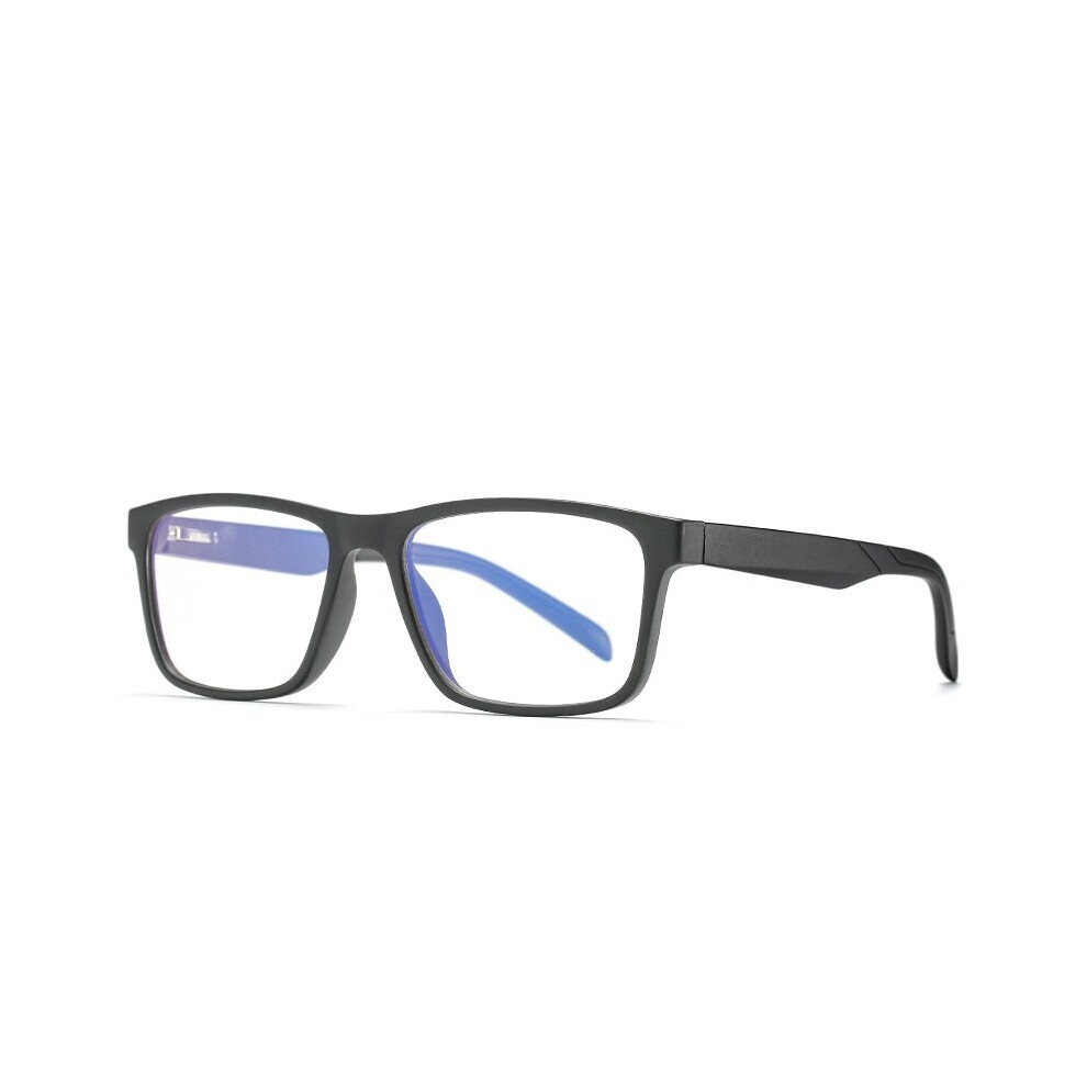Multicoloured Square Light Blocking Glasses Men Tr90 Flexible Optics Reading Frame Computer Gaming Eyewear Male Uv400