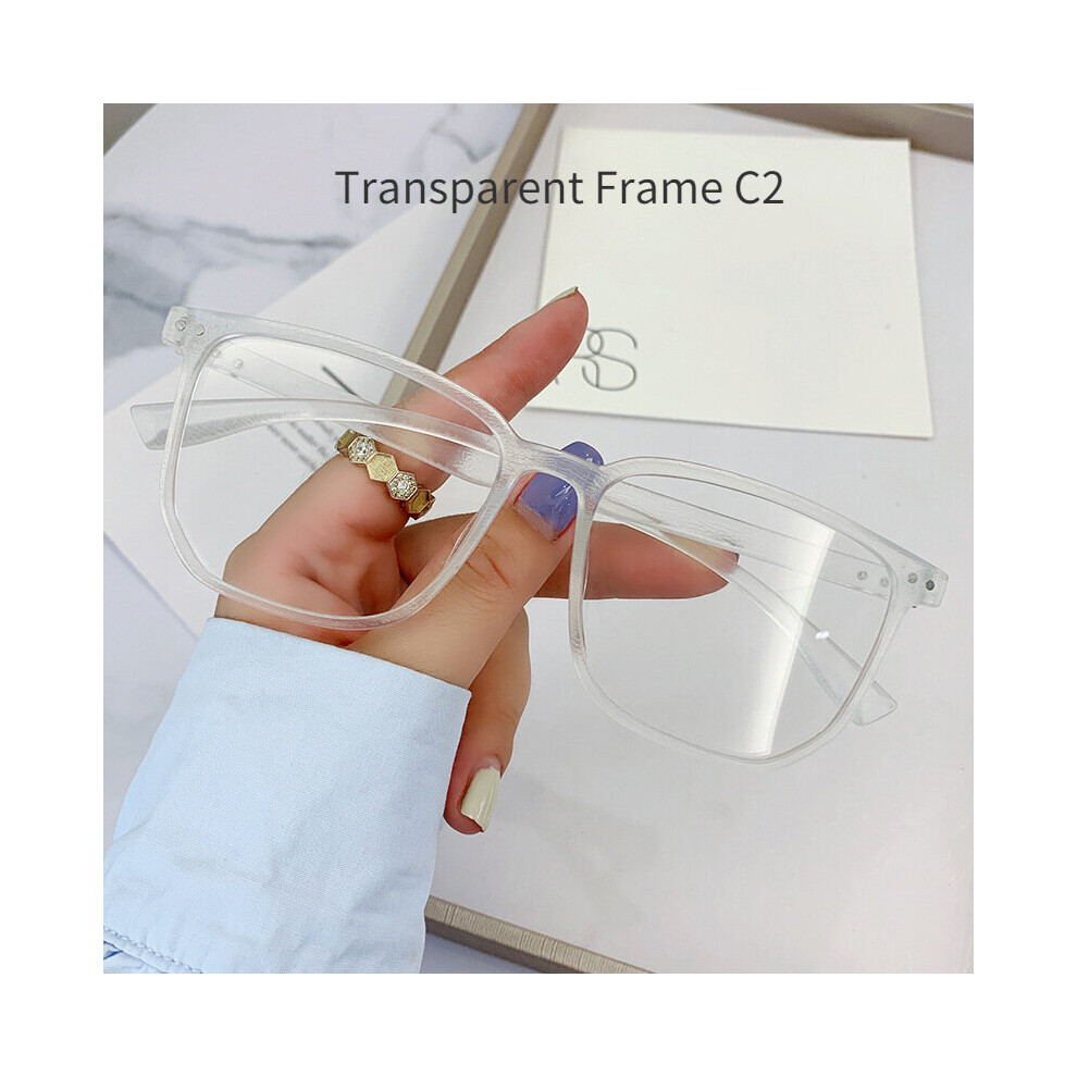 Style Intelligent Photochromic Myopia Glasses Women Men Ultralight Vintage Square Glasses Finished Prescription Eyewear